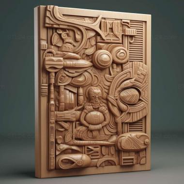 Patterns and decorations Slots 2 3d model